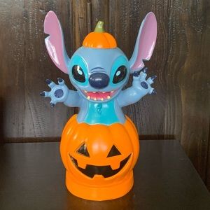 Stitch in Jack O’Lantern Pumpkin Halloween Figurine
